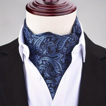 Retro Men’s Double-Sided Shirt Scarf