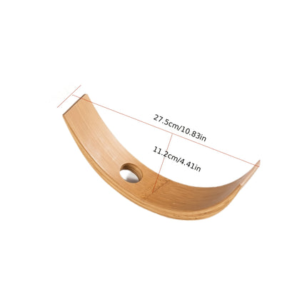 Creative Nan Bamboo Desktop Wine Rack – Elegant Wine Display