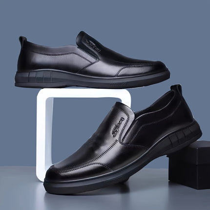 Men’s Classic Black Loafers
