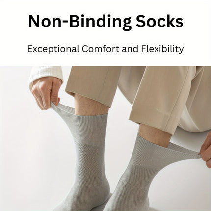 Men's Breathable Cotton Mid-Calf Socks
