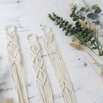 3-Pack Boho Macrame Plant Hangers
