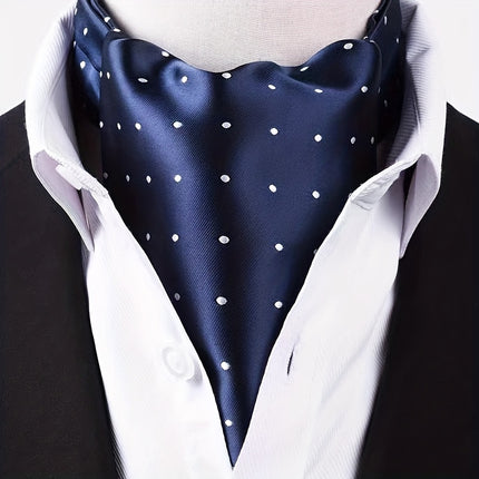 Retro Men’s Double-Sided Shirt Scarf