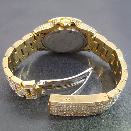 Men's Hip Hop Diamond Watch