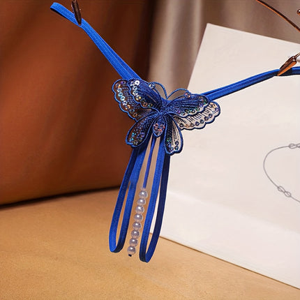 Sexy G-String Thong with Pearls