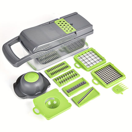 22-in-1 Multifunctional Vegetable Chopper & Slicer Set