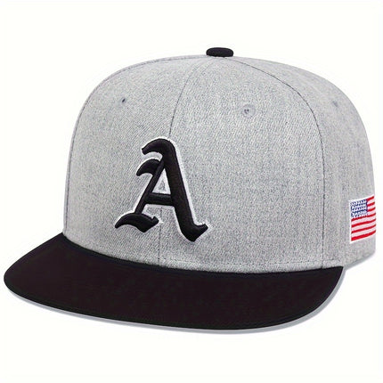 Gothic 'A' Snapback – Bold & Stylish - Monti Bargains