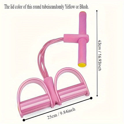 4-Tube Resistance Band Set for Full Body Workouts