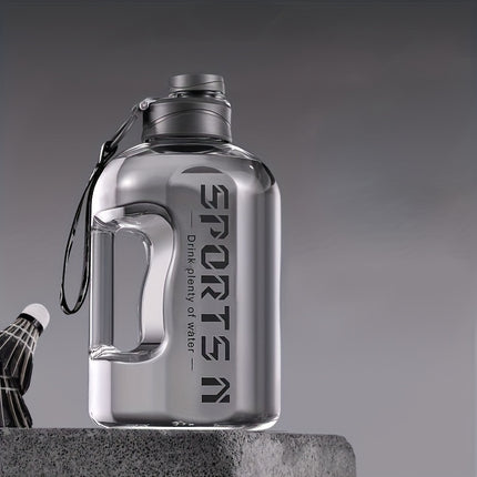 1700ml Sports Water Bottle with Straw – Large Capacity