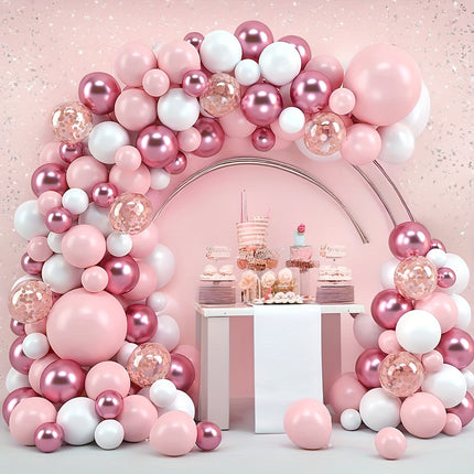 Princess-Themed Balloon Arch – Perfect for Special Occasions