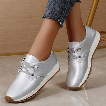 Women's Solid Color Loafers