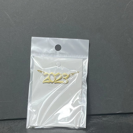 Custom Birth Year Stainless Steel Necklace
