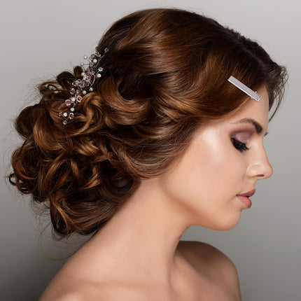50pcs Alloy Hair Clips – DIY Styling Set