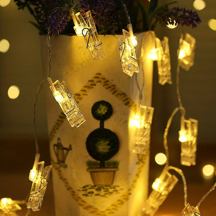 Photo Clip String Lights – Magical Display for Memories - Monti Bargains