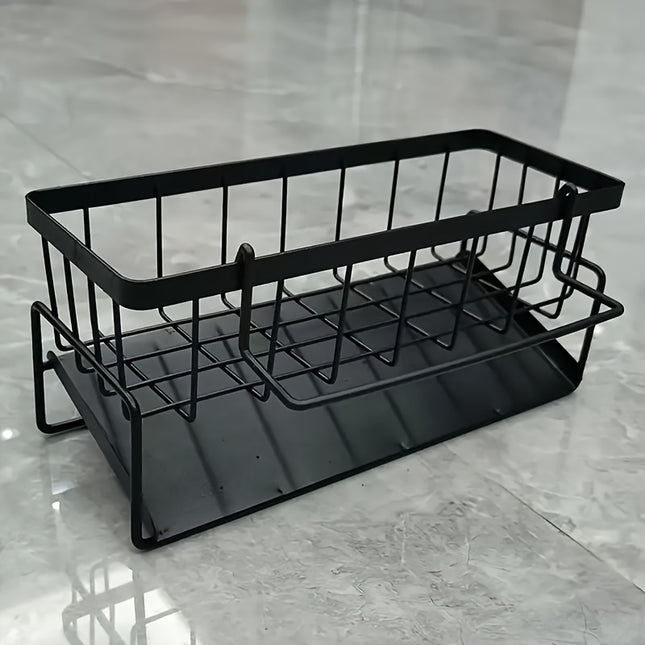 Stainless Steel Sink Organizer with Dishcloth Holder