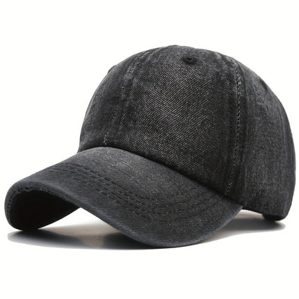 Men’s Denim Snapback Baseball Cap