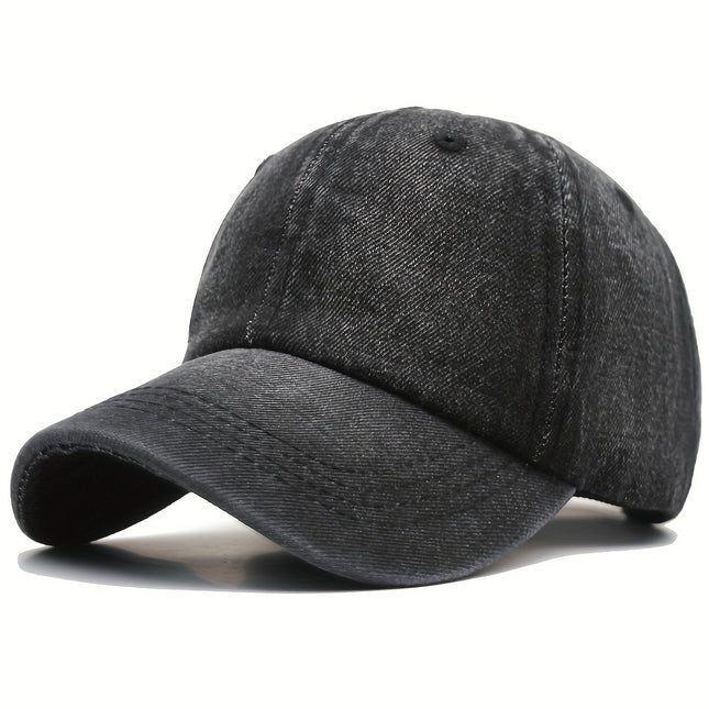 Men’s Denim Snapback Baseball Cap