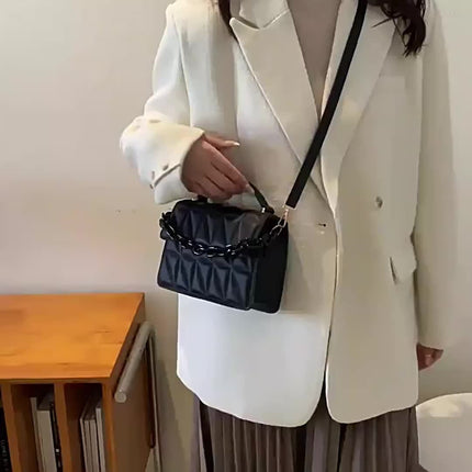 Women's Quilted Crossbody Bag