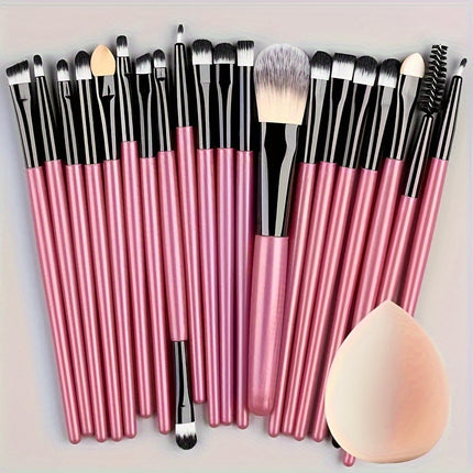 Luxe 20-Piece Makeup Brush Set