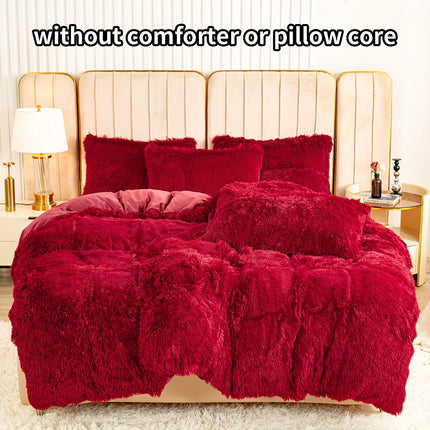 Pink Solid Color Bedding Set - Soft & Stylish Comfort