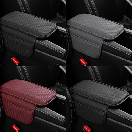 Universal Car Armrest Cushion with Phone Holder & Storage