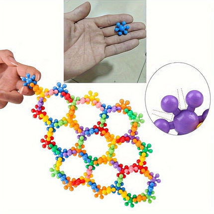 3D Plum Blossom Building Blocks – Fun Puzzle Toys