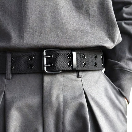 Canvas Belt with Double Grommet