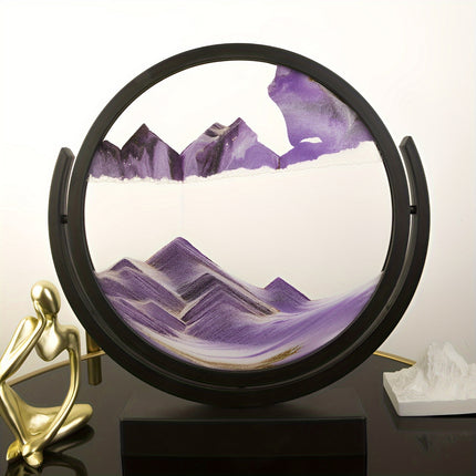 Angel-Themed 3D Glass Sand Art - Mesmerizing Decor Gift