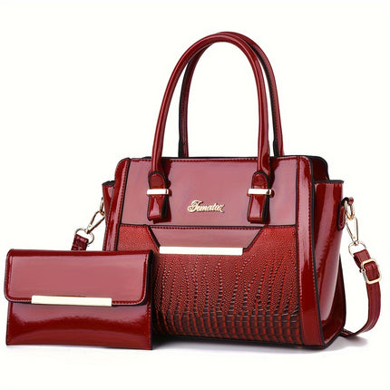Classic Solid Color Bag Set