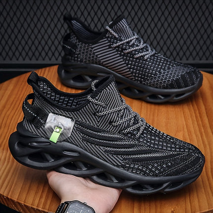Men’s Breathable Knit Running Shoes