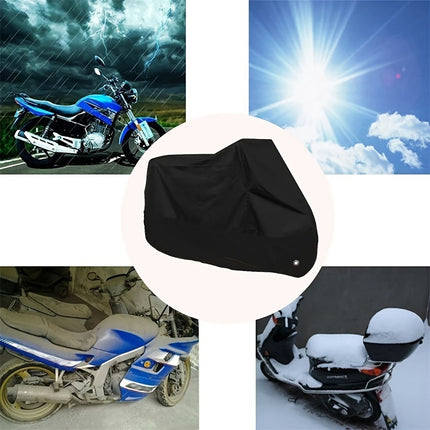 Motorcycle Rain Cover - Waterproof 190T Polyester Protection