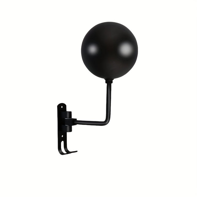 Rotatable Aluminum Motorcycle Helmet Rack – Wall-Mounted Holder