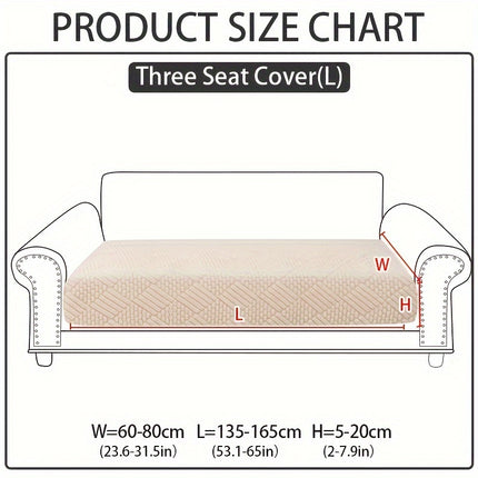 Modern Polar Fleece Sofa Slipcover - Elastic-Fit, Pet-Friendly Protector