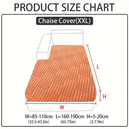 Modern Polar Fleece Sofa Slipcover - Elastic-Fit, Pet-Friendly Protector