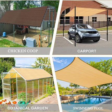 UV Protection Shade Sail for Pools, Gardens, and Patios