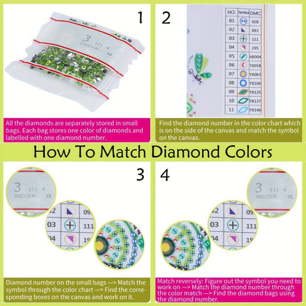 8pcs Mandala Diamond Painting Coasters