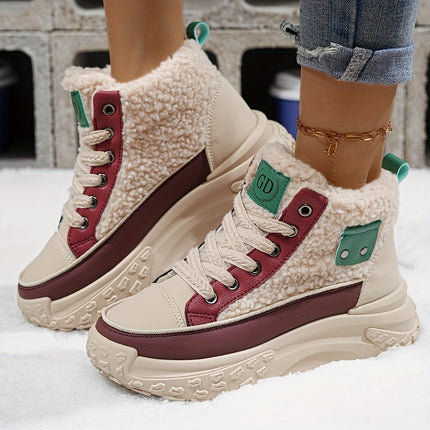 Women's Cozy Plush Snow Boots