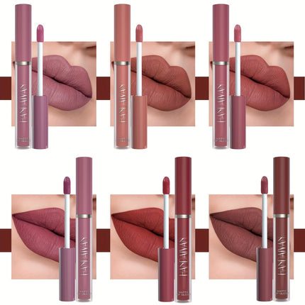 6-Piece Matte Liquid Lipstick Set