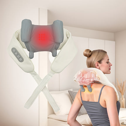 3D Neck Massager with Heat - Deep Tissue Relief at Home