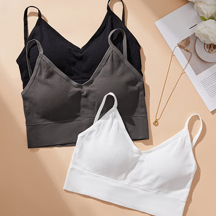 Three-Color Beauty Back Sports Bra
