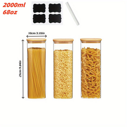 Airtight Glass Food Storage Set