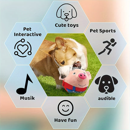 Active Bouncing Pet Toy – Fun & Interactive for Dogs - Monti Bargains