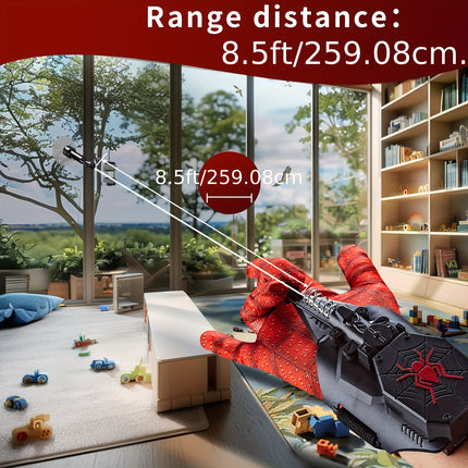 USB Rechargeable Spider Web Launcher – Fun & Practical Toy