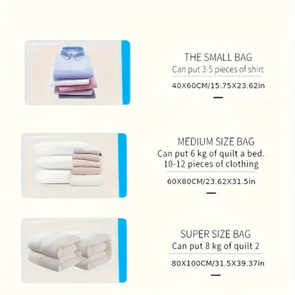 6-Pack Vacuum Storage Bags