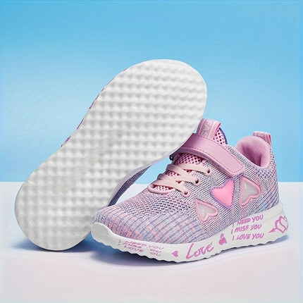 Cute Heart Low-Top Sneakers