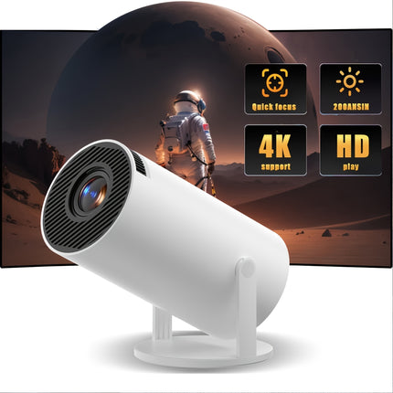 Portable 4K Smart Projector HY300