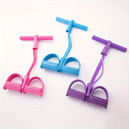 4-Tube Resistance Band Set for Full Body Workouts