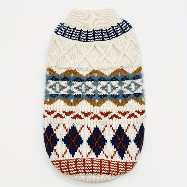 Cozy Knit Sweater for Dogs - Monti Bargains