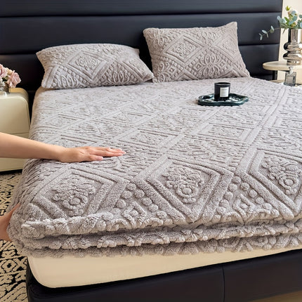 Luxurious Taffeta Fitted Sheet – Warm, Elegant Winter Comfort