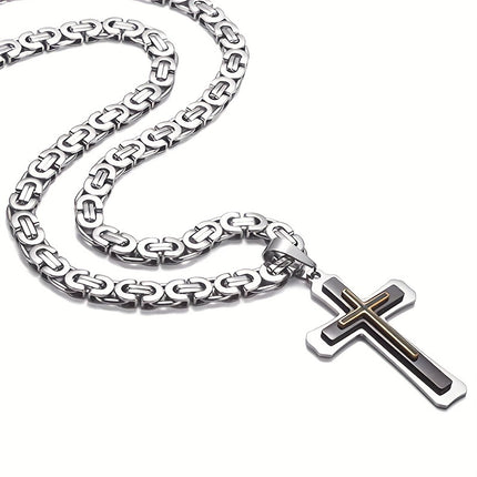 Stylish Stainless Steel Flat Chain Set