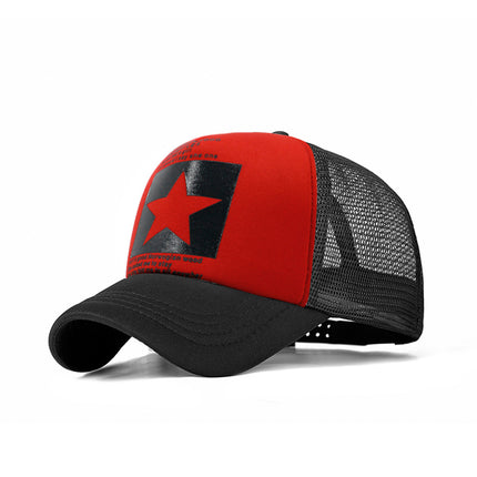 Summer Pentagram Mesh Baseball Cap